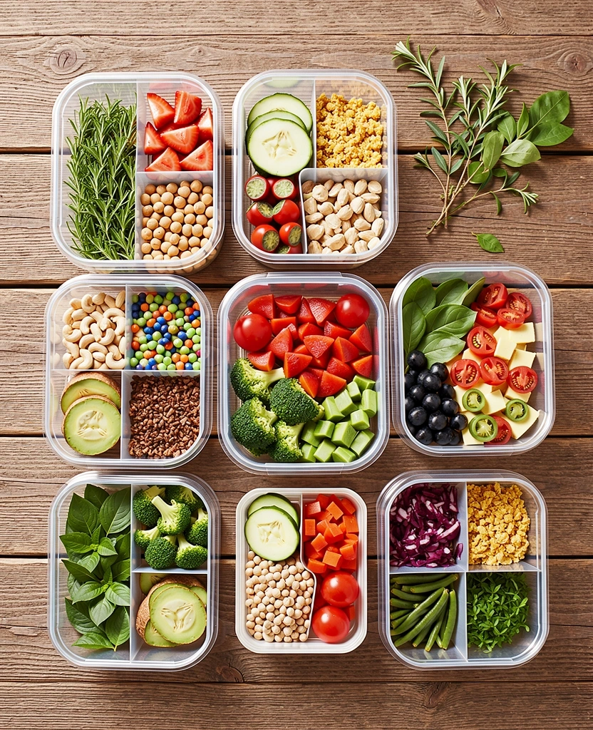 Daily balanced menu variety