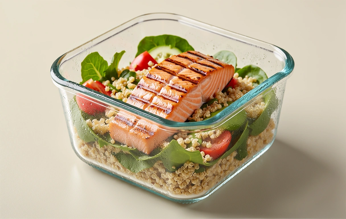 Chilled premium meal container